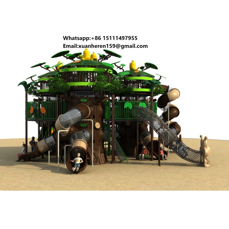 Kids Outdoor Adventure Park - Коммерческое уличное игровое оборудование для детских