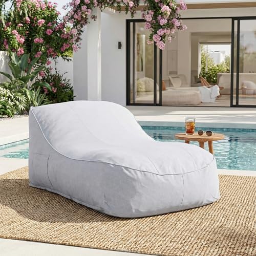 Kids Outdoor Lounger Chair - Уличное кресло-пуф Hilar, тканевое кресло-пуф для