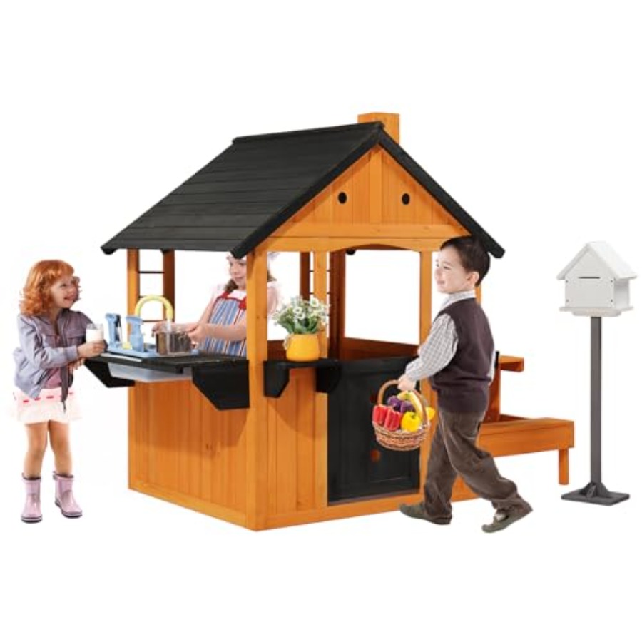 Kids Outdoor Sink - Детский деревянный игровой домик для улицы