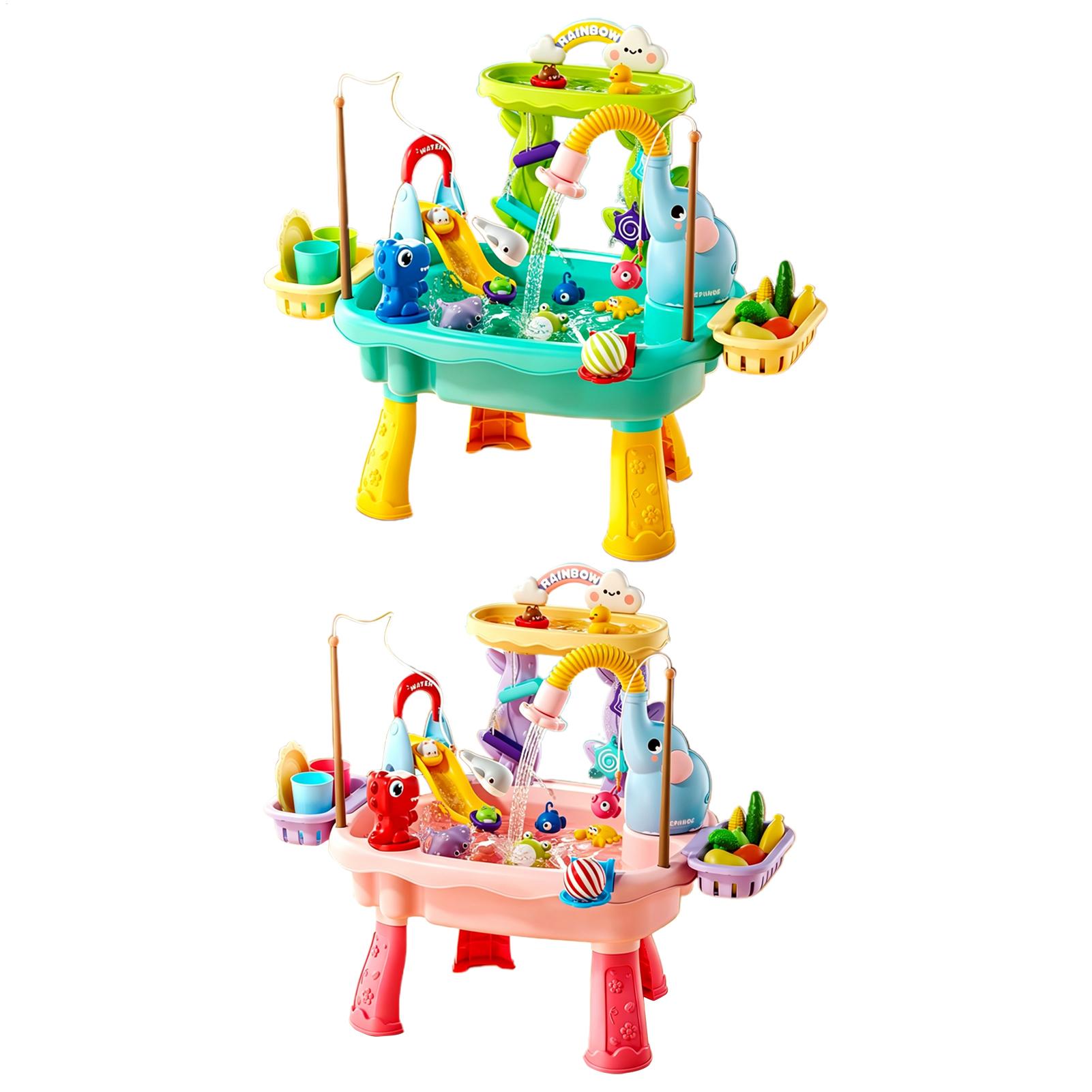 Kids Outdoor Sink - Улучшенный детский водный столик-кухня с раковиной,