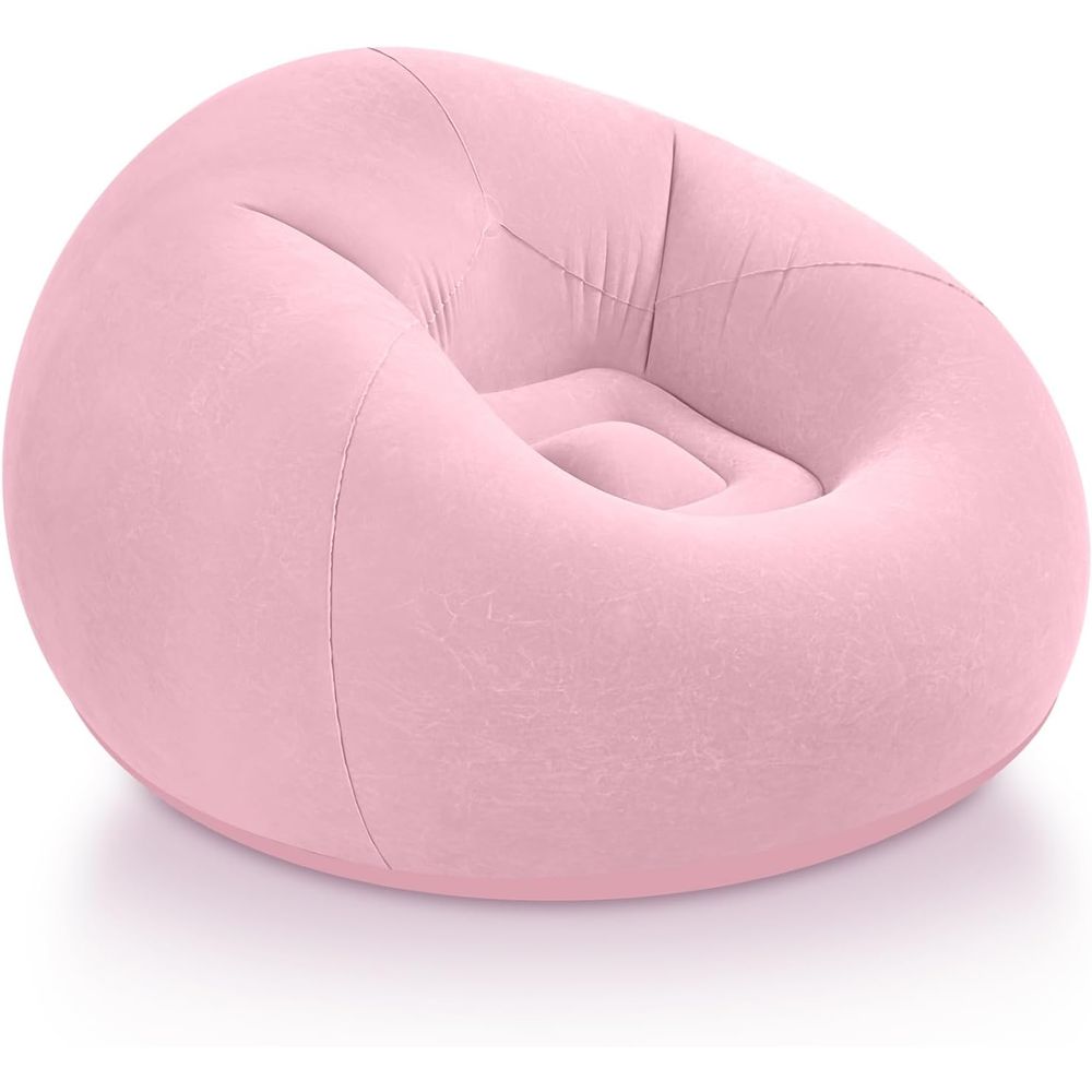 Kids Outdoor Lounger Chair - Надувные кресла-мешки, розовые | Портативный ленивый