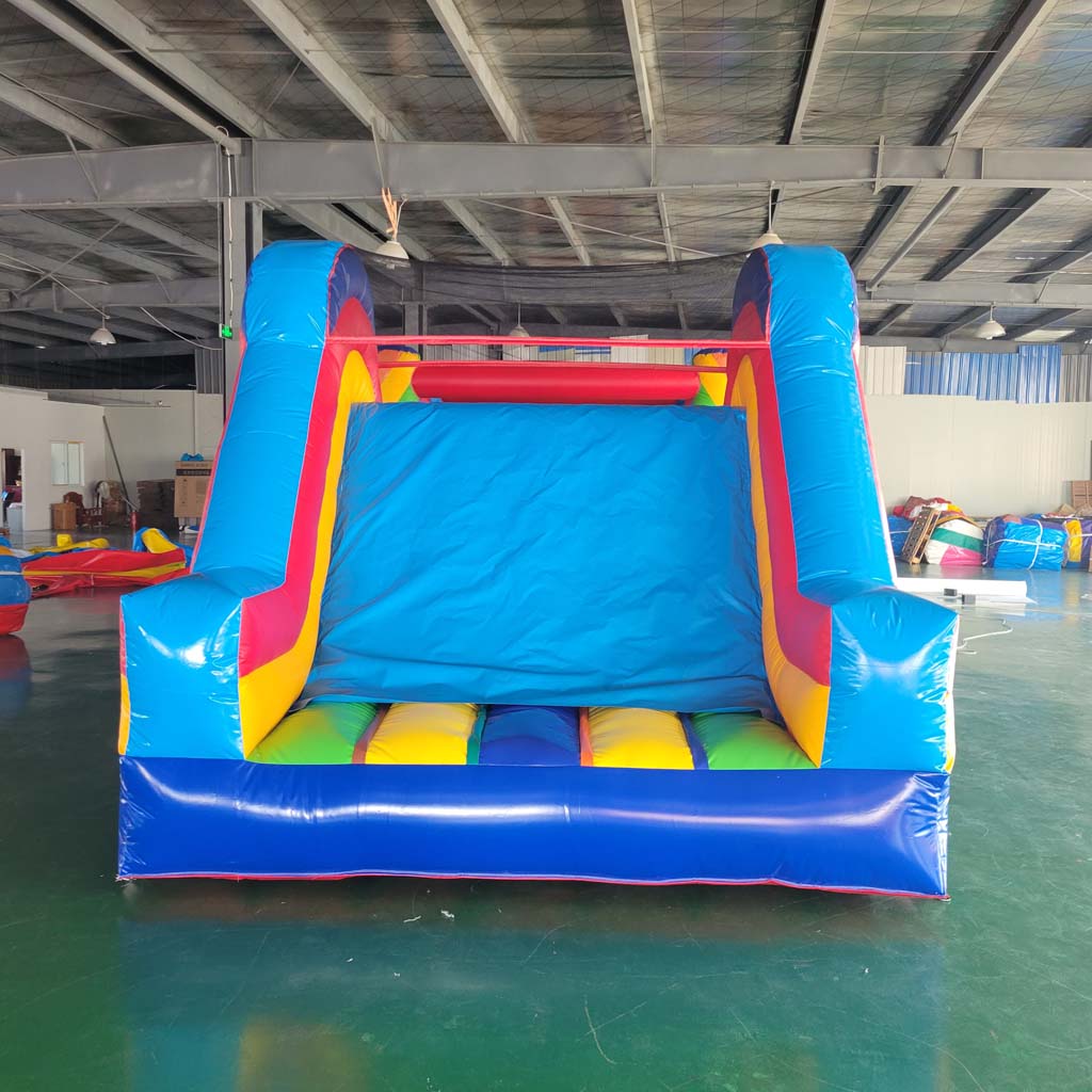 Kids Outdoor House With Slide - Гигантский коммерческий надувной батут-полоса препятствий с