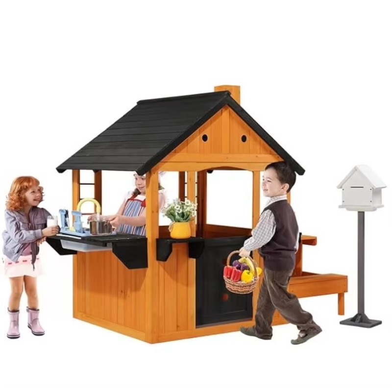 Kids Outdoor Sink - Детский деревянный игровой домик для улицы