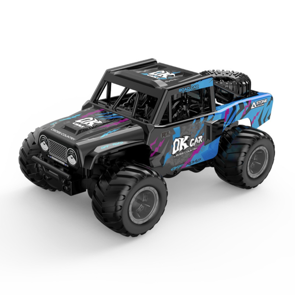 Kids Outdoor Dirt Toys - Амфибия-радиоуправляемая машина 4WD для бездорожья, электрическая