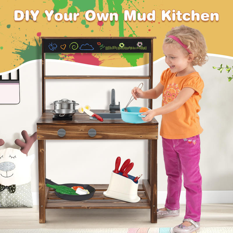 Уличная грязевая кухня для дет – обзор и цена Kids Outdoor Sink