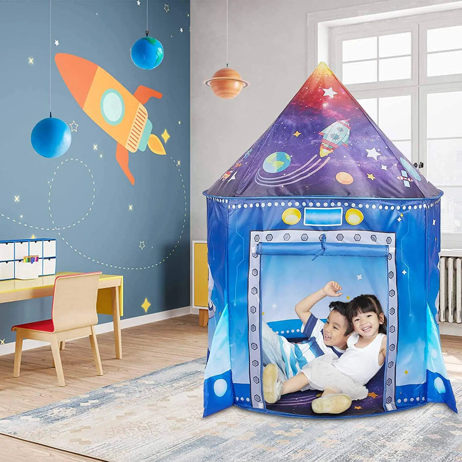 Детская палатка-ракета, раскла – обзор и цена Outdoor Tent Playhouse