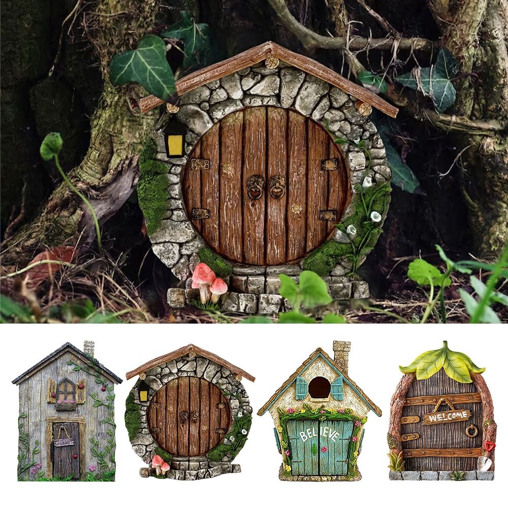 Деревянная миниатюрная Статуэт – обзор и цена Kids Outdoor Fairy Garden
