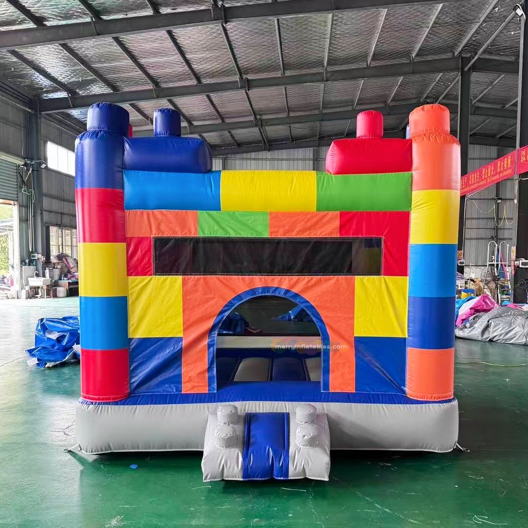 Детский прыгающий дом, прыгающ – обзор и цена Kids Outdoor House With Slide