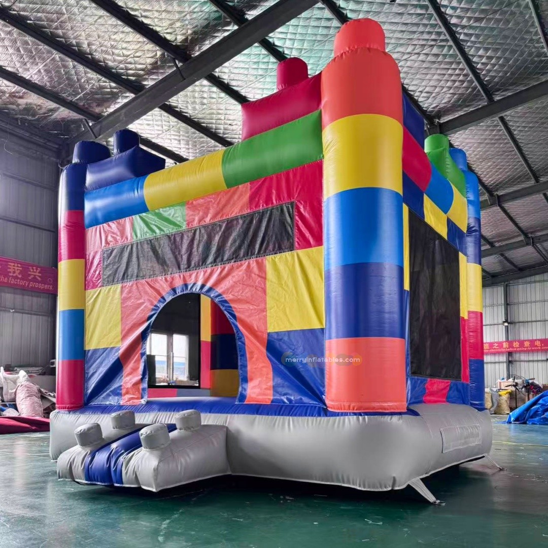 Детский прыгающий дом, прыгающ – обзор и цена Kids Outdoor House With Slide