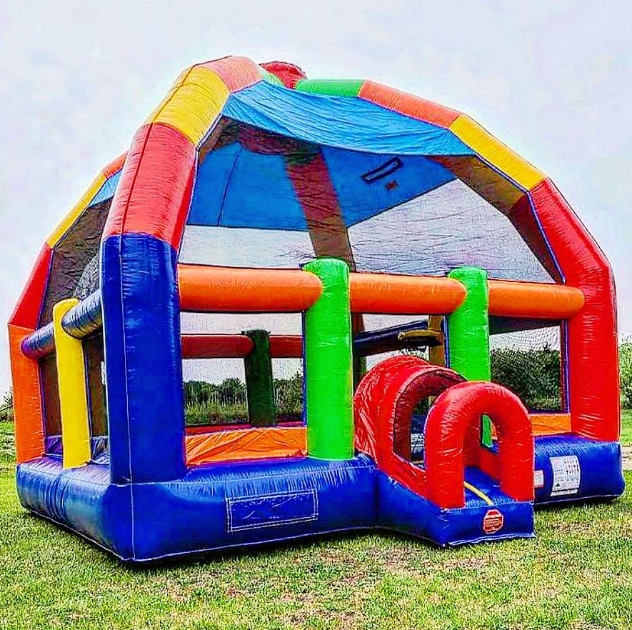 Большой надувной батут-замок д – обзор и цена Kids Outdoor Bounce House