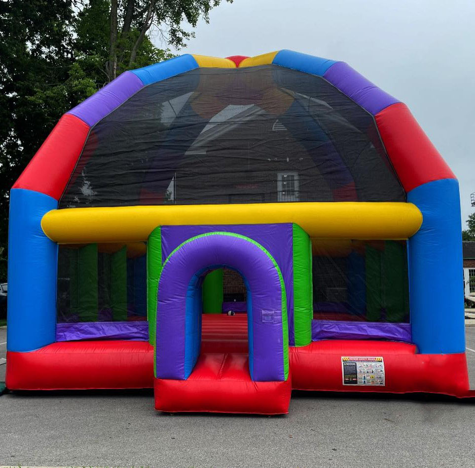 Большой надувной батут-замок д – обзор и цена Kids Outdoor Bounce House