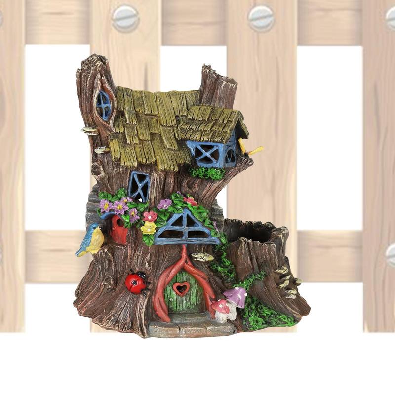 Декор с изображением лица дере – обзор и цена Kids Outdoor Fairy Garden