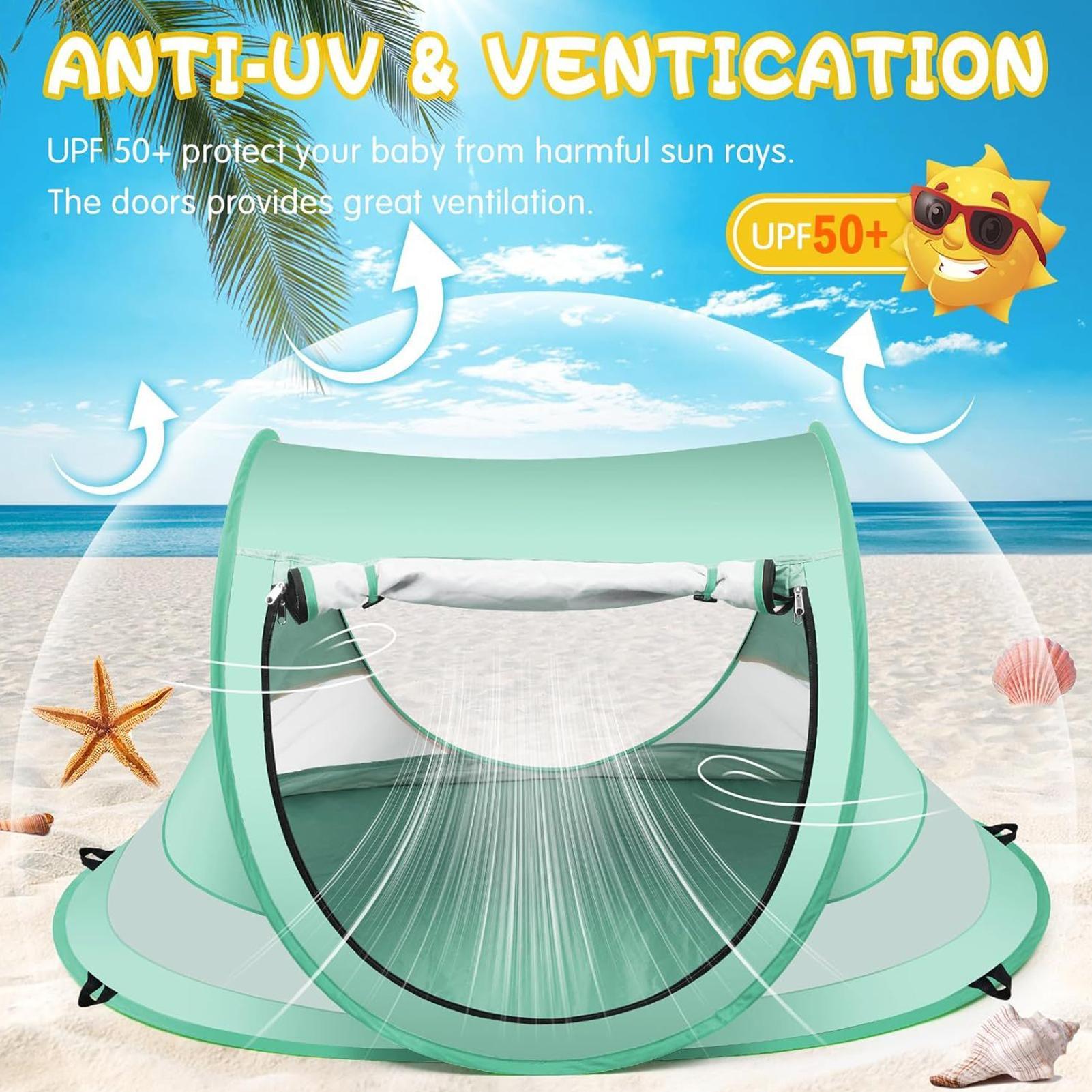 Портативный пляжный тент-бассе – обзор и цена Outdoor Tent Playhouse