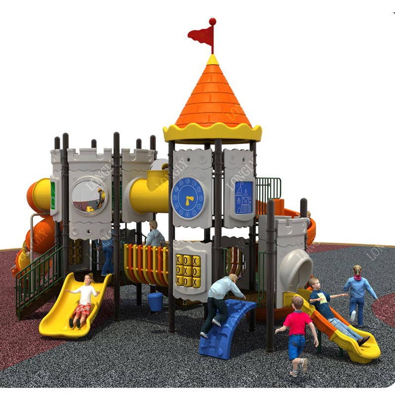 Детская горка в стиле замка дл – обзор и цена Kids Outdoor Park
