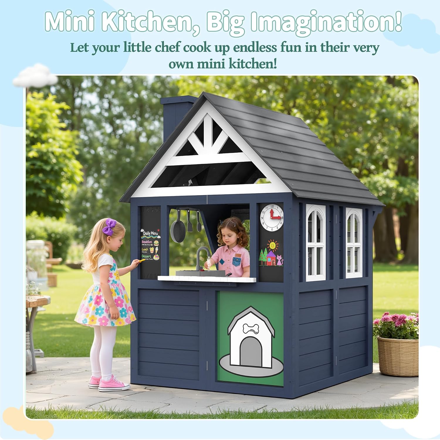 Детский игровой домик для улиц – обзор и цена Kids Outdoor Sink