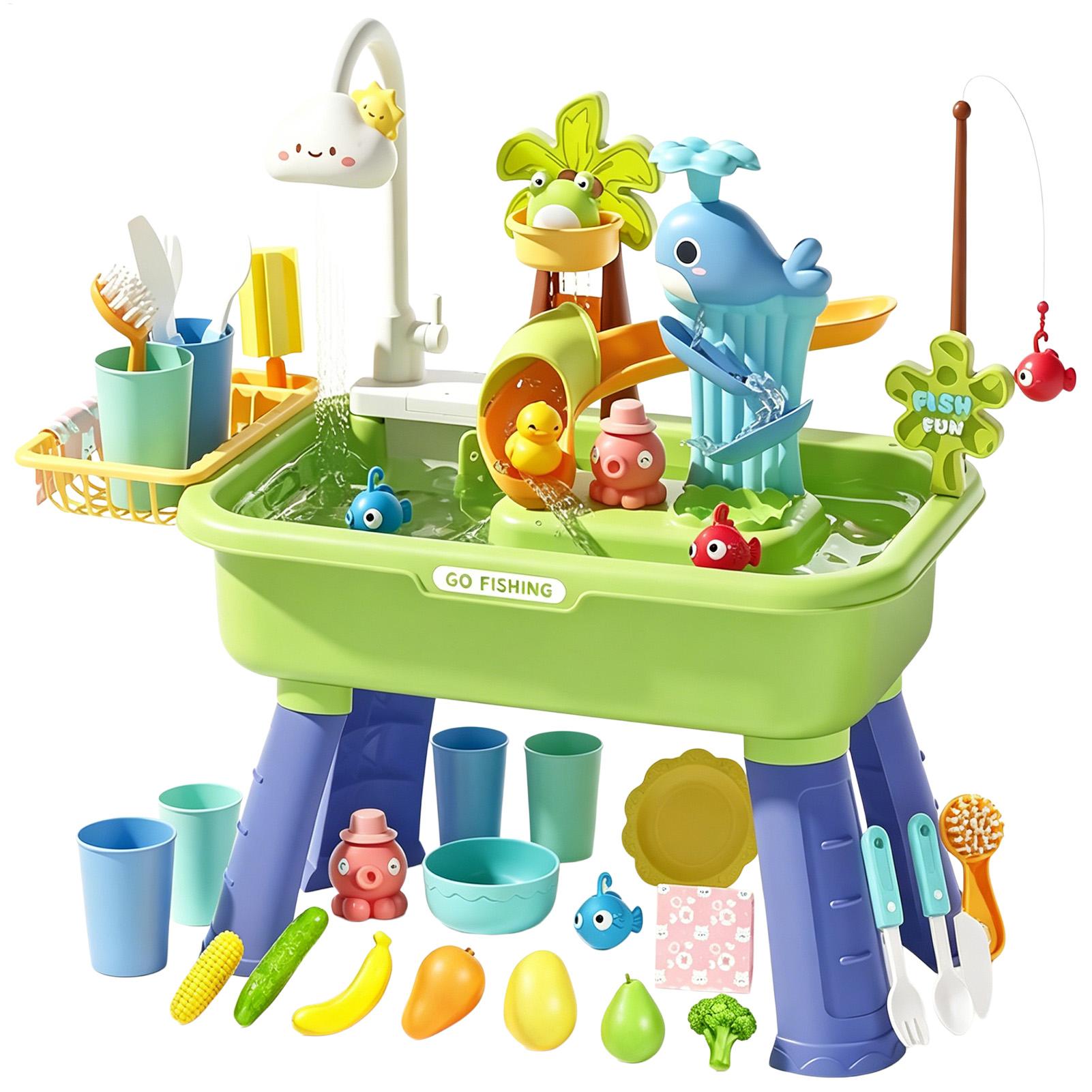 Детский водный стол с насосом, – обзор и цена Kids Outdoor Sink