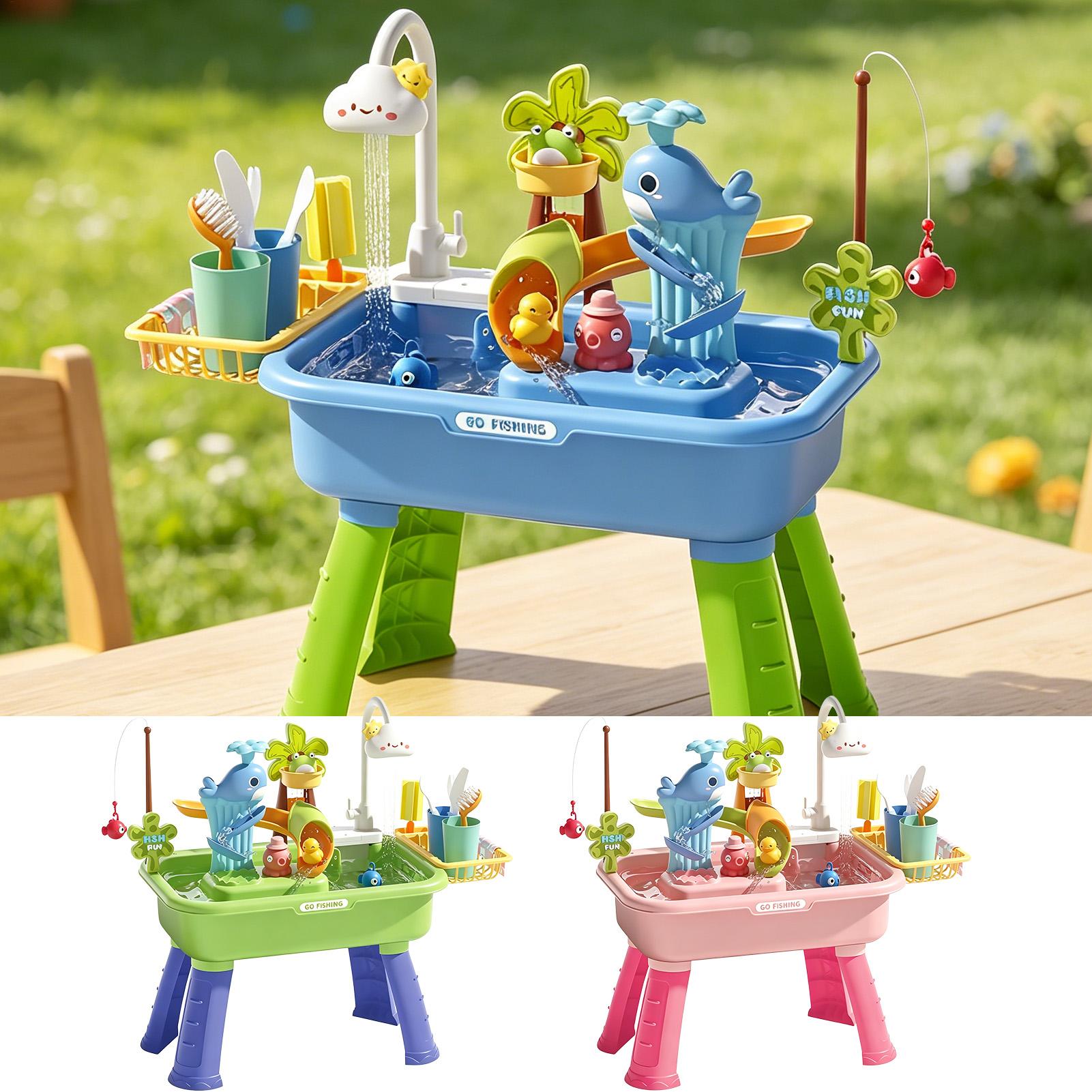 Детский водный стол с насосом, – обзор и цена Kids Outdoor Sink