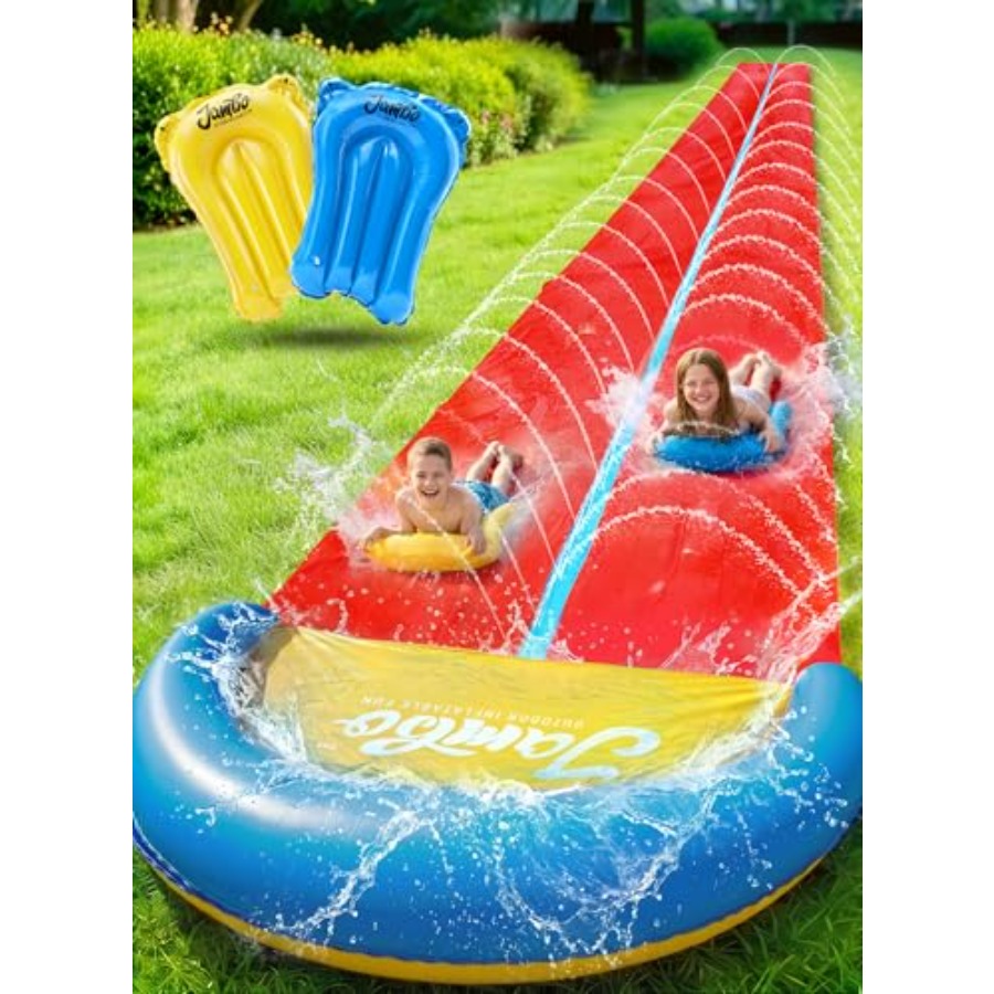 Надувная водная горка для дете – обзор и цена Kids Outdoor Inflatable Water Slide