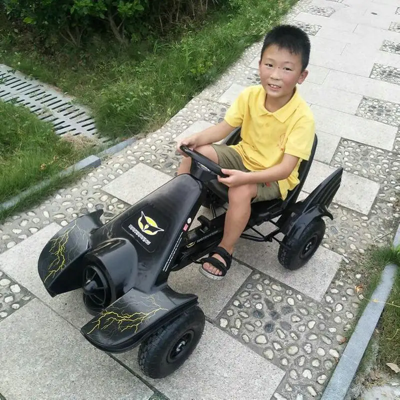 Детский карт с 4 надувными кол – обзор и цена Go Kart Pedal Kids