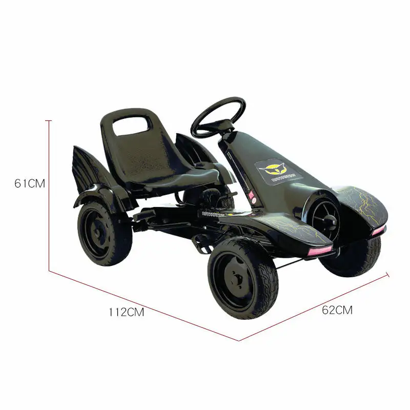 Детский карт с 4 надувными кол – обзор и цена Go Kart Pedal Kids