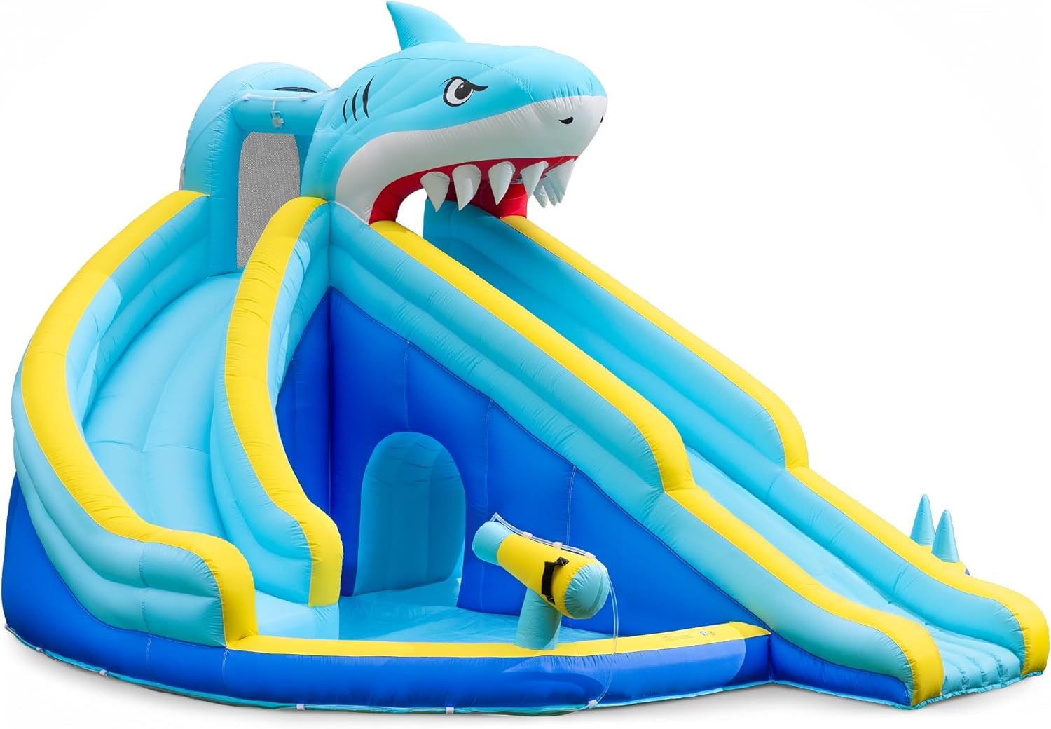 Надувная водная горка-батут дл – обзор и цена Kids Outdoor Inflatable Water Slide