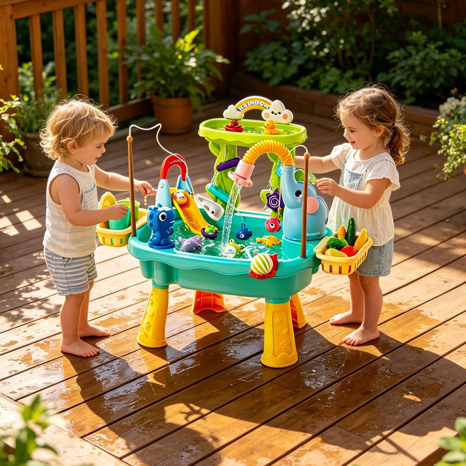 Улучшенный детский водный стол – обзор и цена Kids Outdoor Sink