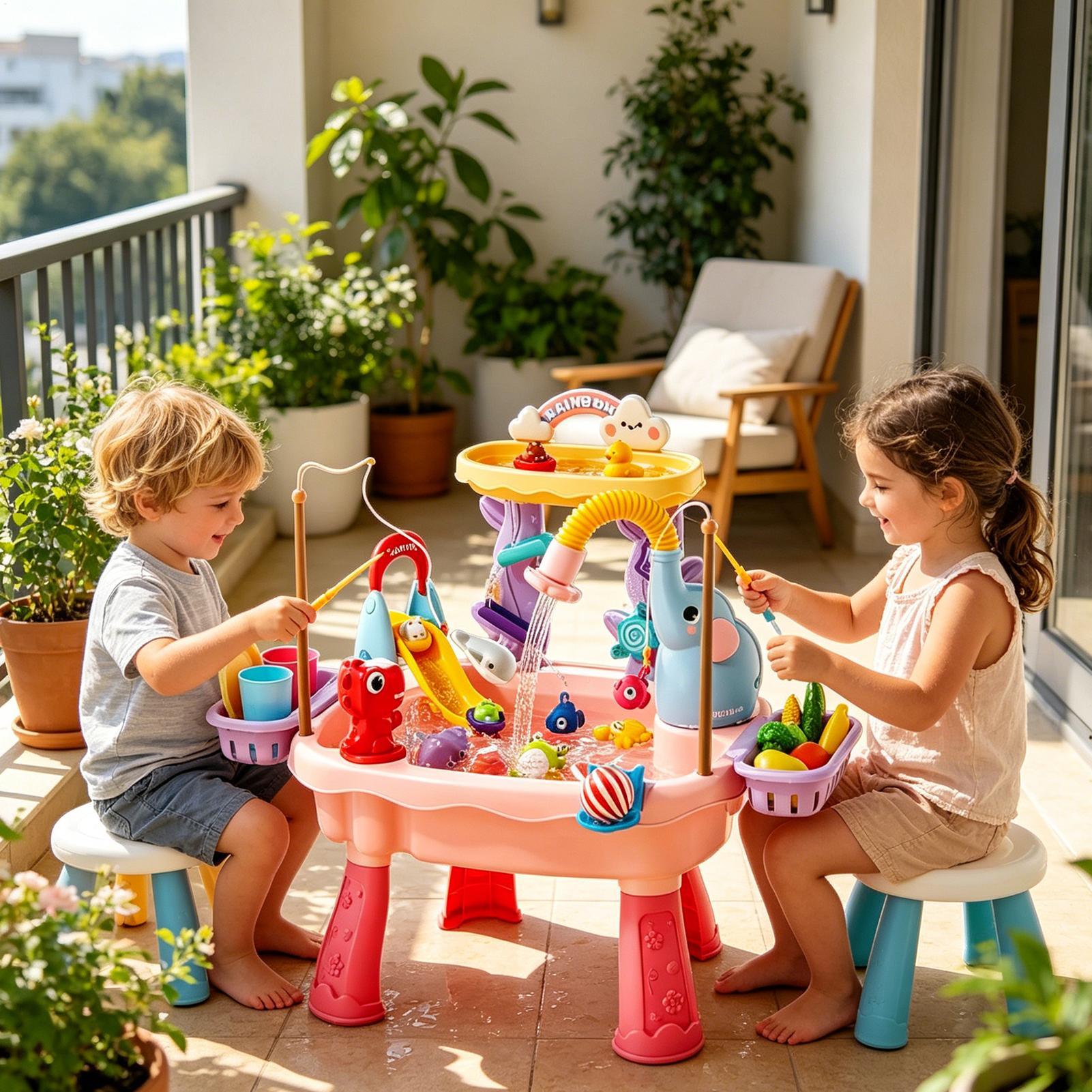 Улучшенный детский водный стол – обзор и цена Kids Outdoor Sink