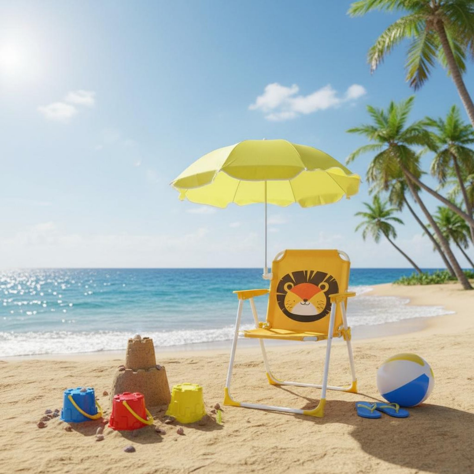Детский пляжный стул с зонтом, – обзор и цена Kids Outdoor Furniture