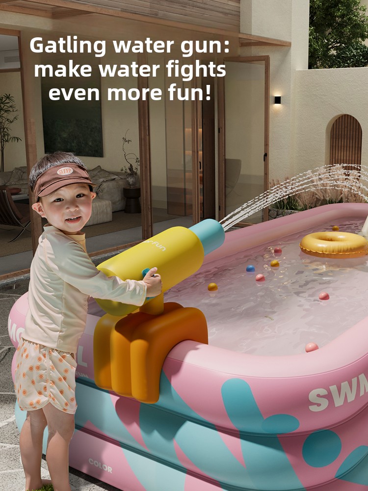 Надувной бассейн с тентом и го – обзор и цена Kids Outdoor Inflatable Water Slide