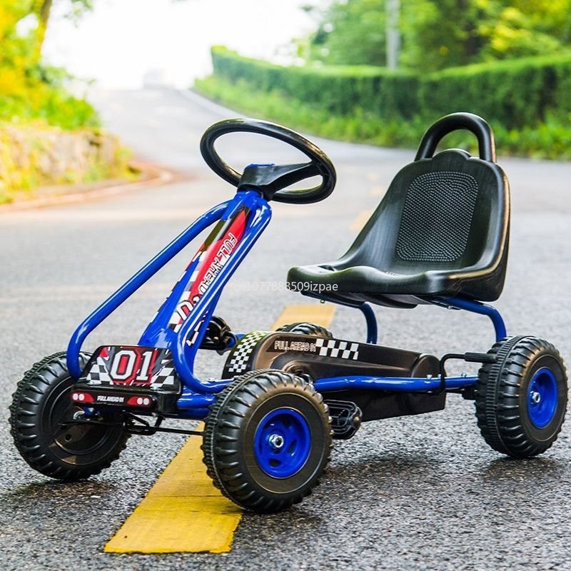 Детский карт на четырех колеса – обзор и цена Go Kart Pedal Kids