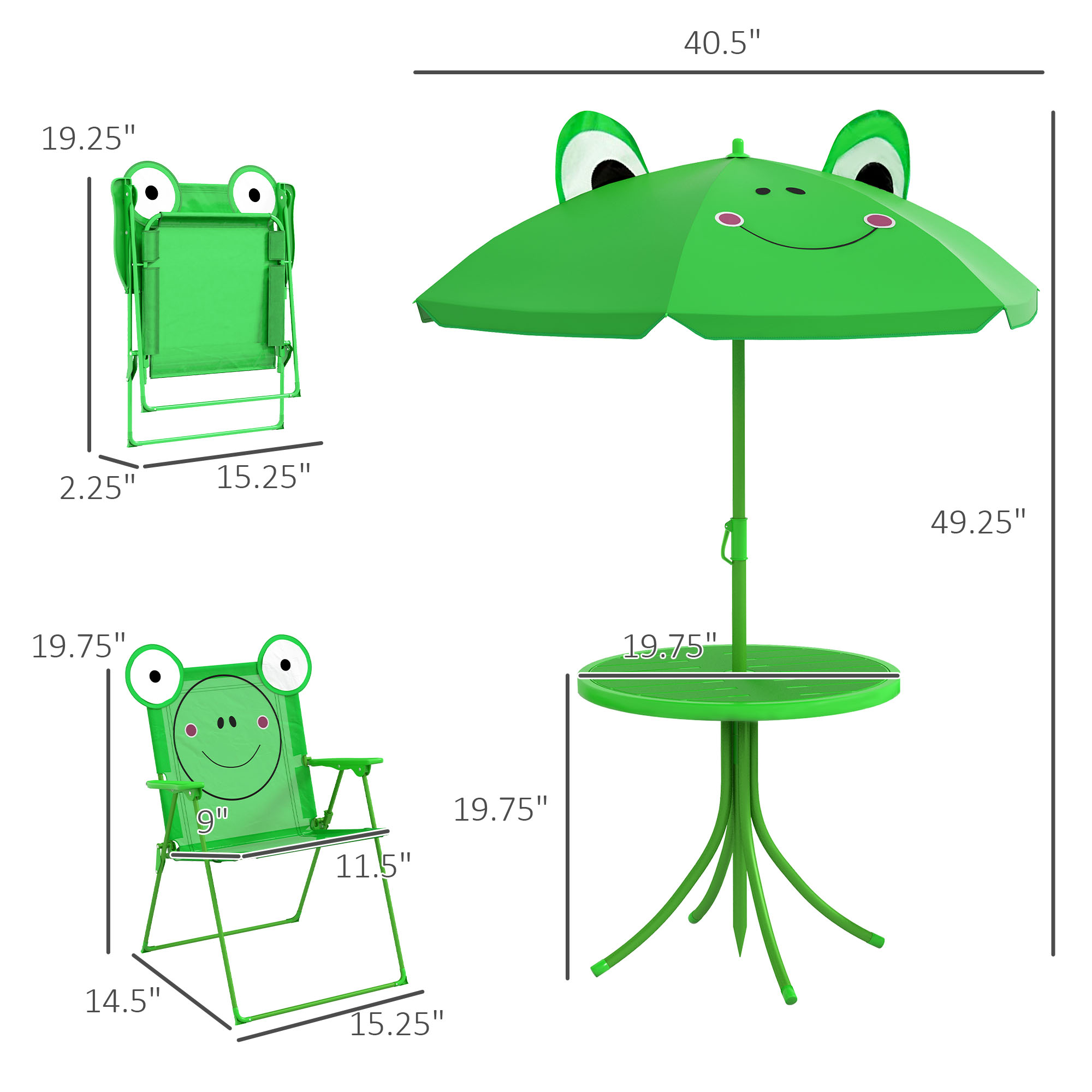 Детский набор стола и стульев, – обзор и цена Kids Outdoor Table And Chairs