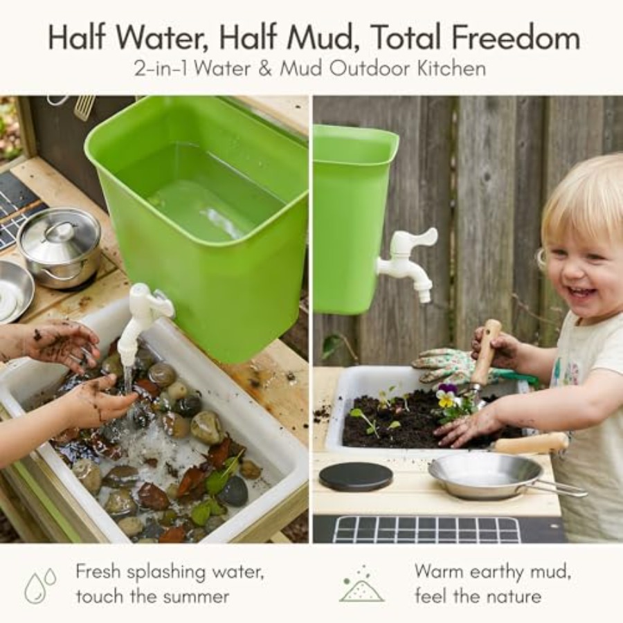 Детская уличная кухня для игр  – обзор и цена Kids Outdoor Sink
