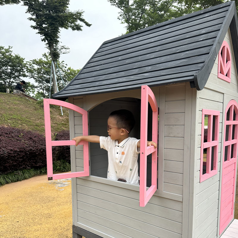 Детский бревенчатый домик, дер – обзор и цена Kids Outdoor Doll House