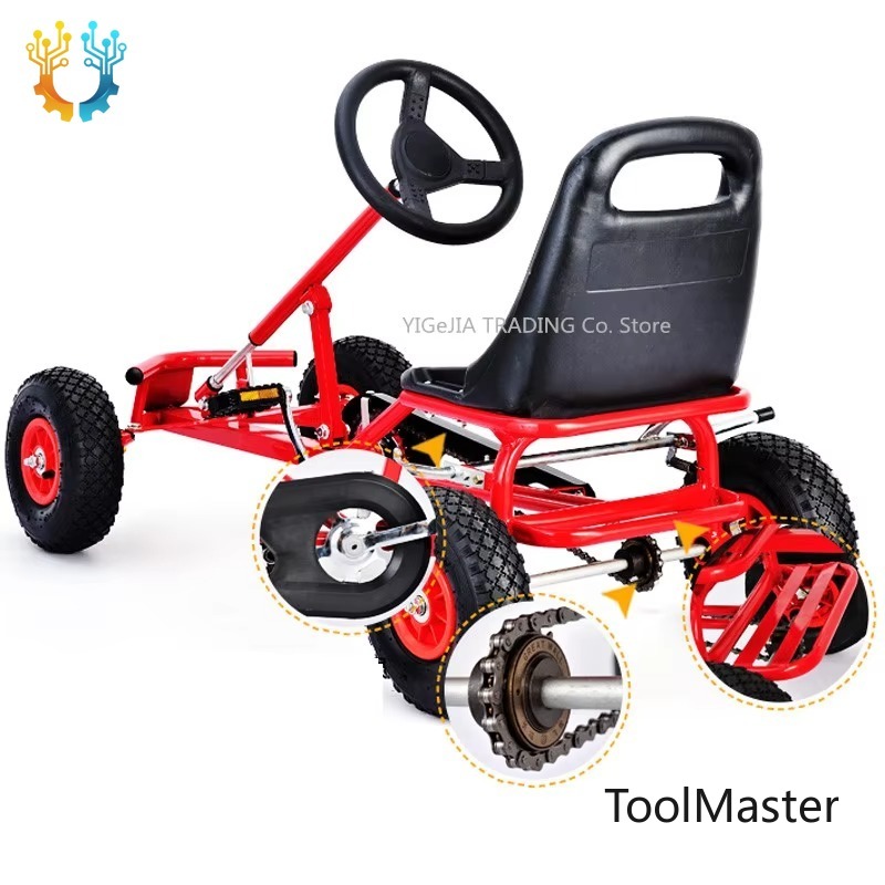 Детский педальный карт с 4 кол – обзор и цена Go Kart Pedal Kids