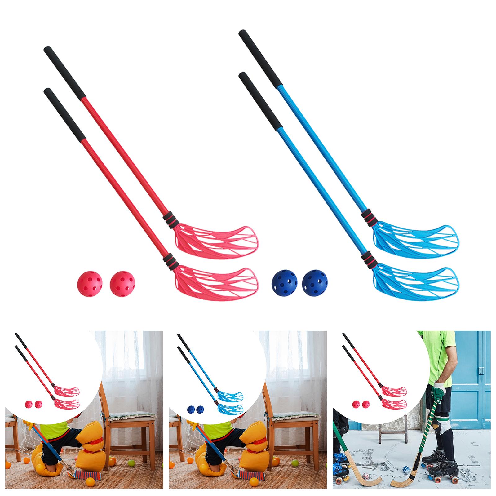 2 комплекта клюшек для напольн – обзор и цена Kids Outdoor Hockey Set