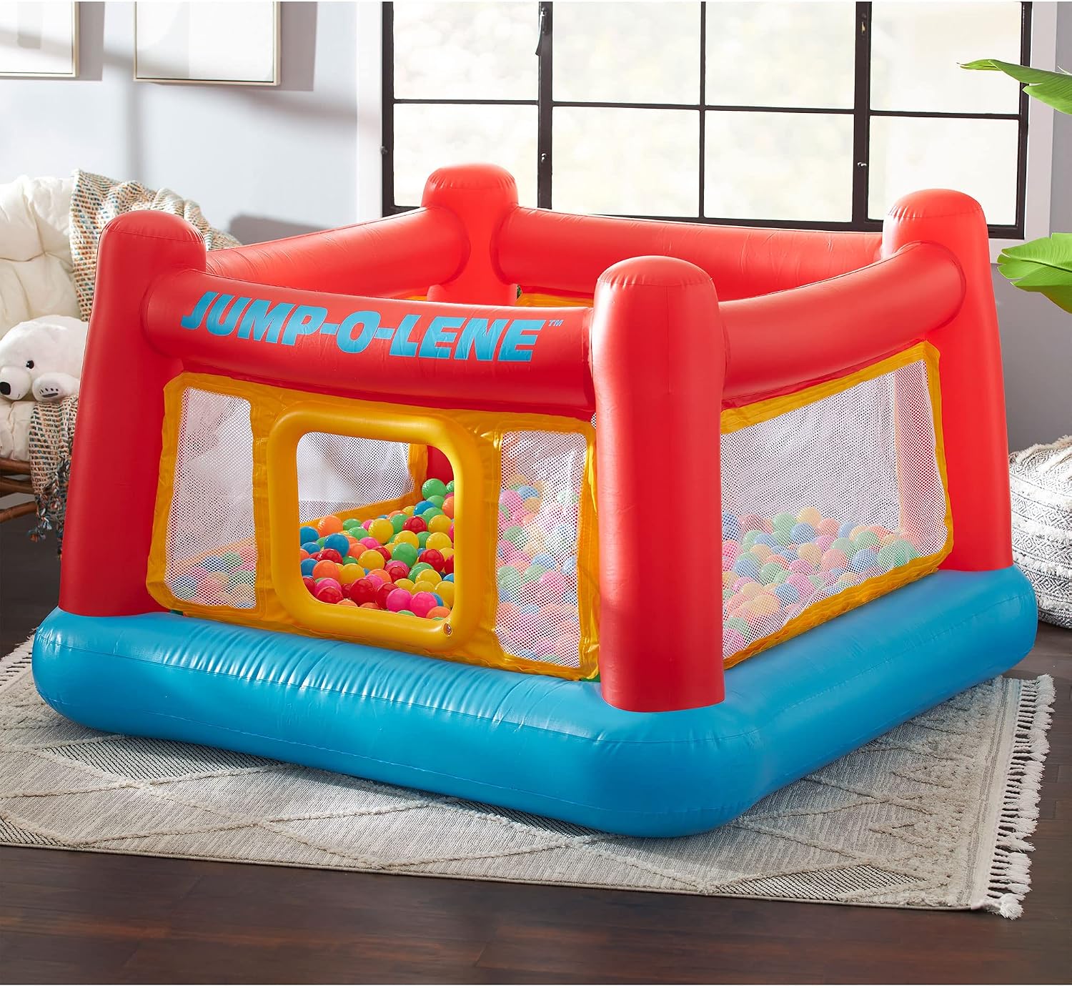 Надувной батут-домик для детей – обзор и цена Kids Outdoor Bounce House