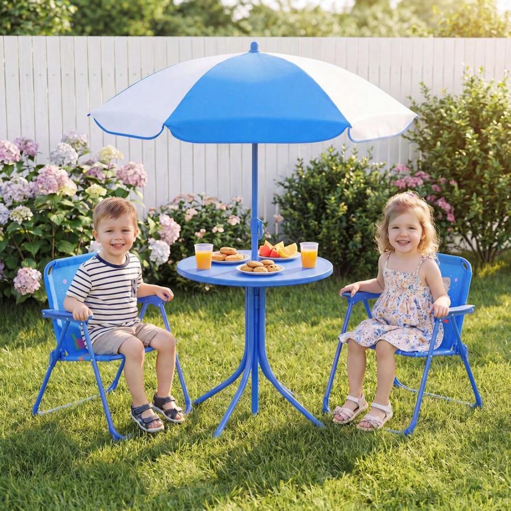 Детский стол для пикника с дву – обзор и цена Kids Outdoor Table And Chairs