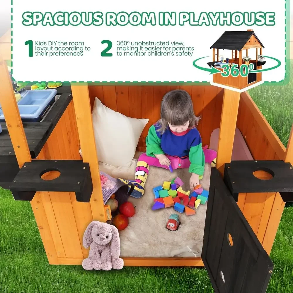 Детский игровой домик MOR для  – обзор и цена Kids Outdoor Sink